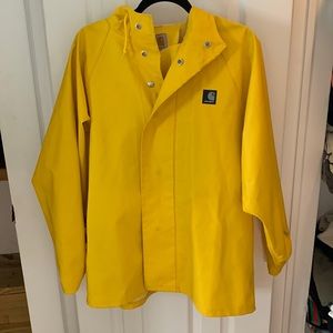 Carhartt Yellow Small Rain Coat